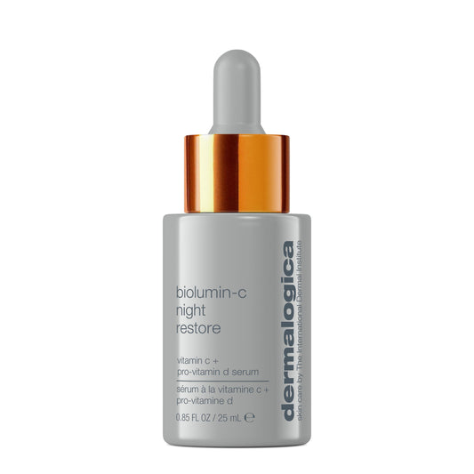 dermalogica facial oils and serums 25ml biolumin-c night restore