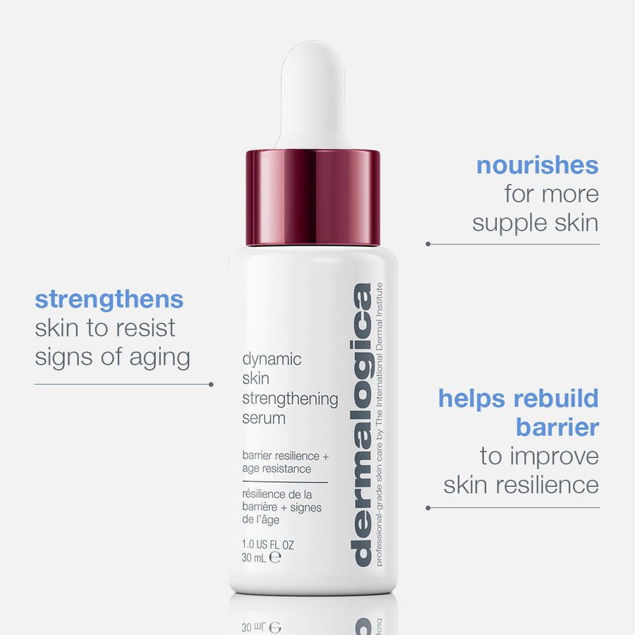 dermalogica facial oils and serums 30ml dynamic skin strengthening serum