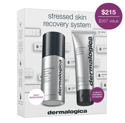 dermalogica skin kits and sets kit stressed skin recovery system